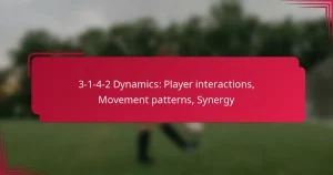 Read more about the article 3-1-4-2 Dynamics: Player interactions, Movement patterns, Synergy