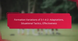 Read more about the article Formation Variations of 3-1-4-2: Adaptations, Situational Tactics, Effectiveness