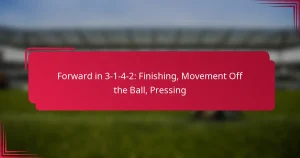Read more about the article Forward in 3-1-4-2: Finishing, Movement Off the Ball, Pressing