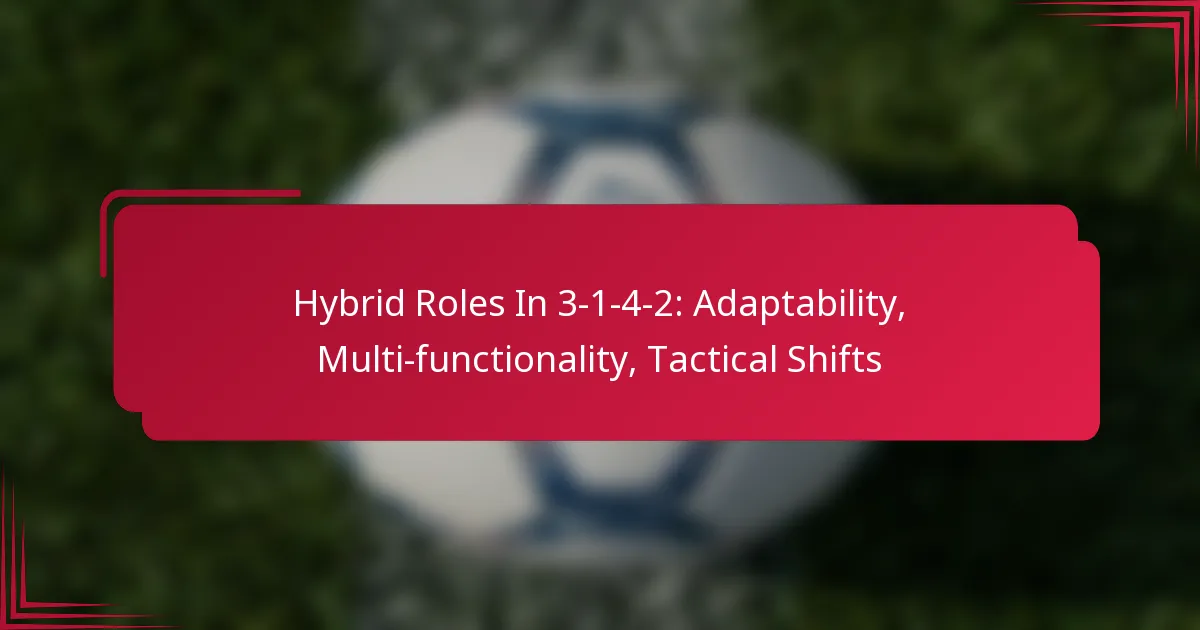 Read more about the article Hybrid Roles In 3-1-4-2: Adaptability, Multi-functionality, Tactical Shifts