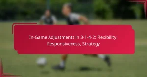 Read more about the article In-Game Adjustments in 3-1-4-2: Flexibility, Responsiveness, Strategy