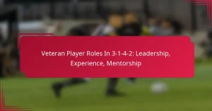 Read more about the article Veteran Player Roles In 3-1-4-2: Leadership, Experience, Mentorship